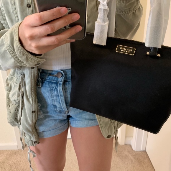 INSULATED TOTE KATE SPADE NYLON MINI BLACK BAG - Picture 3 of 8